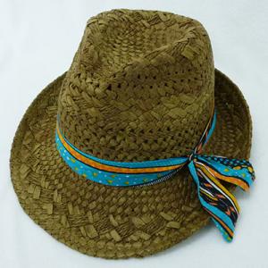 paper straw hat