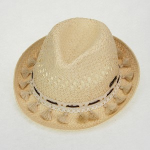 Paper straw hat