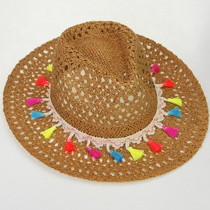 Paper straw hat