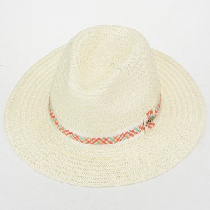 Paper straw hat