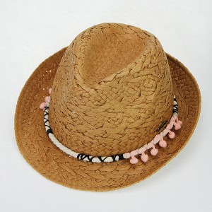 Paper straw hat