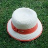 Paper straw hat