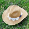 Paper straw hat