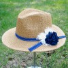 Paper straw hat