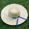 Paper straw hat