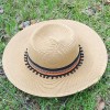 Paper straw hat