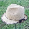 Paper straw hat